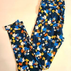 LuLaRoe OS Leggings: Disney Donald Duck